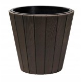Ghiveci decorativ de flori, rotund, maro, 40/54 L, 48.8x45.7 cm, Woode