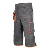 Pantalon lucru mediu-gros scurtat - m/h-170