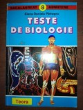 Teste de biologie- Elena Daniela Patrascu