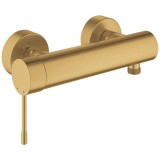 Baterie de dus Grohe Essence GRO33636GN1, 1/2&amp;#039;&amp;#039;, aparenta, cartus ceramic, limitator, brushed cool sunrise