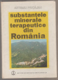 Artemiu Pricajan - Substantele minerale terapeutice din Romania, 1985