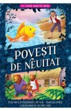 Povesti de neuitat: Pescarul si pestisorul de aur. Gainusa rosie. Goldilocks si cei trei ursi. Litere mari de tipar