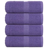 Cumpara ieftin Prosoape de baie, FROGN, 4 buc., violet, 30x30 cm, 360 g/m&sup2;