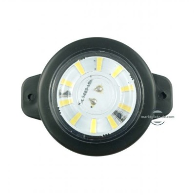 luminos lateral LED Indicator Remorca Camion Alb 12V 24V foto