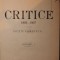 CRITICE 1866 - 1907