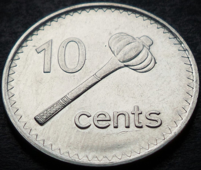 Moneda exotica 10 CENTI - INSULELE FIJI, anul 2009 * cod 4766 A = UNC
