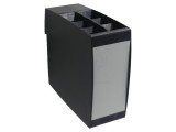 Carcasă pentru şină DIN DOLD, 120mm, poliamidă gri, UL94V-0