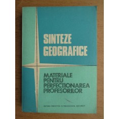 Valeria Velcea - Sinteze geografice Materiale pentru perfectionarea profesorilor