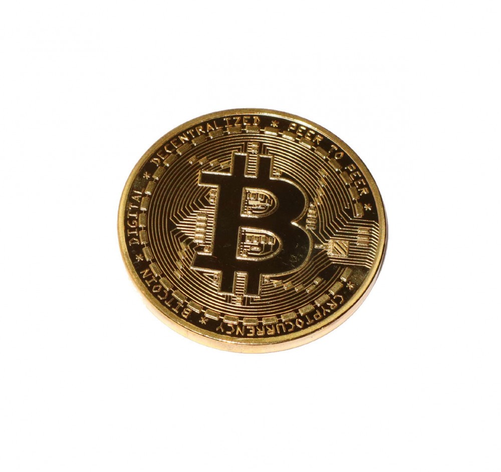 Moneda Bitcoin Suvenir Aurie, 40mm, Cutie Plastic - Colectie Numismatica |  Okazii.ro