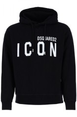 Hanorac Dsquared2 icon hoodie S79GU0003 S25042 900 Negru foto
