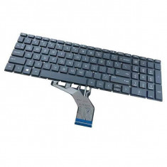 Tastatura laptop noua HP Pavilion 15-DA 250 255 G7 Gen7 Blue (Backlit WIN8) foto