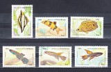 A12 S3 10 - Timbre foarte vechi - Guineea Bissau - pesti exotici, Fauna, Stampilat