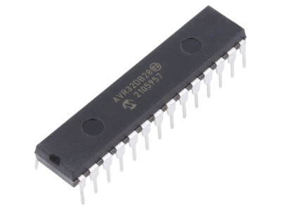 Microcontroler AVR32 PDIP28, 32kB FLASH foto