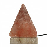 Lampă USB Sare Himalaya Piramidă - 9 cm