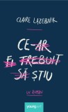 Ce-ar fi trebuit sa stiu - Claire Lazebnik - Grupul Art