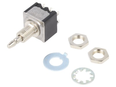 Comutator DPDT ON-(ON) 3A/125VAC foto