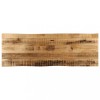 VidaXL Blat de masă contur natural 110x40x2,5 cm lemn masiv mango brut 370661