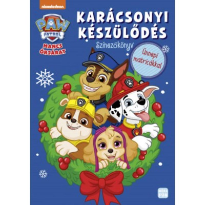 Mancs Őrj&amp;aacute;rat - Kar&amp;aacute;csonyi k&amp;eacute;sz&amp;uuml;lőd&amp;eacute;s - Sz&amp;iacute;nezők&amp;ouml;nyv &amp;uuml;nnepi matric&amp;aacute;kkal foto