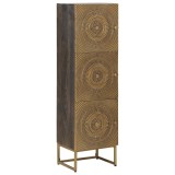 vidaXL Bufet Alamă 35 x 30 x 120 cm 42020073