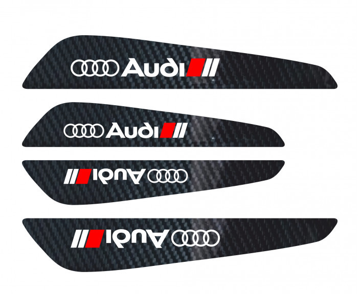 Set protectii usi Carbon 5D - Audi