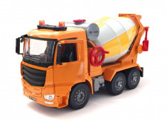 Concrete Mixer Truck with moving vessel 1:20 foto