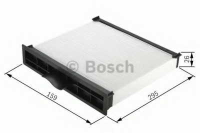Filtru polen / aer habitaclu BMW Seria 3 Touring (E36) (1995 - 1999) BOSCH 1 987 432 002 foto