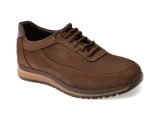 Pantofi sport OTTER maro, 4161, din nabuc