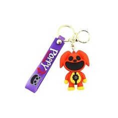 Breloc figurina Smiling Critters, Dogday, portocaliu, 8cm