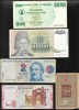 Set 5 bancnote de prin lume adunate (cele din imagini) #409, America Centrala si de Sud