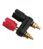 Terminal banana 2x mama 4mm montabil contacte aurite, Oem