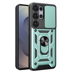 Husa Samsung Galaxy S25 Ultra protectie camera Techsuit CamShield Series, verde foto
