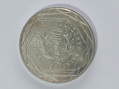 Moneda argint 10 euro 2011 Picardie Franta (42) foto