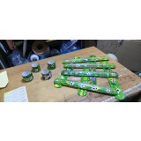 Brățări pliabile din plastic pentru fotbal set 12 buc