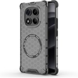 Husa transparenta Xiaomi Redmi Note 14 Pro 4G Techsuit HoneyComb Shield MagSafe, negru