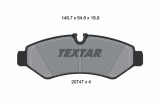 TEXTAR 2074701 Q+ set placute frana,frana disc