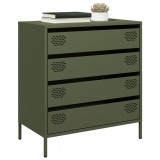 Cumpara ieftin Dulap, verde măsliniu, 68x39x73,5 cm, oțel laminat la rece