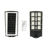 Lampa solara LED iluminat stradal 200W cu panou solar 12W, baterie LiFePO4 8000mAh, senzor miscare, telecomanda, prindere stalp IP67 Breckner Germany