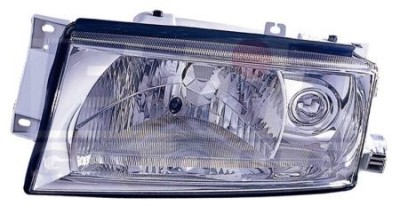Far Skoda Octavia 1 2000-2011 model 1U2/1U5 Sedan/Hatchback/Combi/Tour , partea Stanga fara lampa ceata 1U1941017N, tip bec H4, electric, fara motora foto