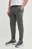 Puma pantaloni de trening RAD/CAL culoarea gri, uni, 678917