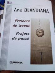 Proiecte de trecut / Projets de passe - ANA BLANDIANA editie bilingva foto