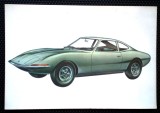 P.202 RECLAMA AUTO CIOCOLATA JAQUES LE MONDE DES AUTOS 1966 EXPERIMENTALE OPEL GT