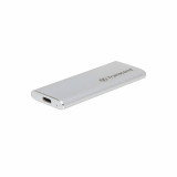 Cumpara ieftin SSD Extern Transcend ESD240C 240GB USB 3.1 Gen 2 Type C Silver