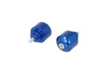 Capace ghidon M6x45 Blue, (Honda standard) compatibil: HONDA CB, CBF, CBR, VFR, VTR 250-1300 1969-2008, Vicma