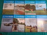 LOT 12 REVISTE MODELISM *MODELAR CEHOSLOVACIA/ AN COMPLET 1982 * 012