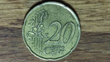 Franta - moneda de colectie - 20 euro cent 2000 - Prima harta a Europei