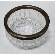 BOMBONIERA DIN CRISTAL BIZOTAT