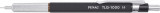 Creion Mecanic Profesional Penac Tlg - 1000, 0.5mm, Metalic Cu Varf Retractabil, Cutie Cadou-negru