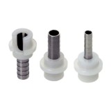 Duza pentru furtun bere sau CO2 cu etanșare turnată - dreaptă 10mm