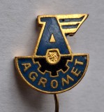 AGROMET - Masini agricole Romania, insigna Rara
