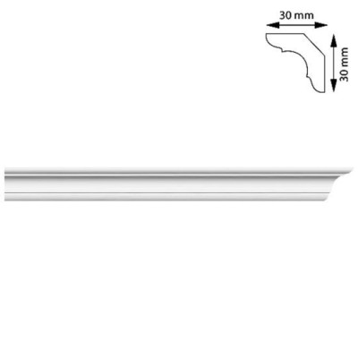 Bagheta colturi, 30x30 mm, 2 m GartenVIP DiyLine foto